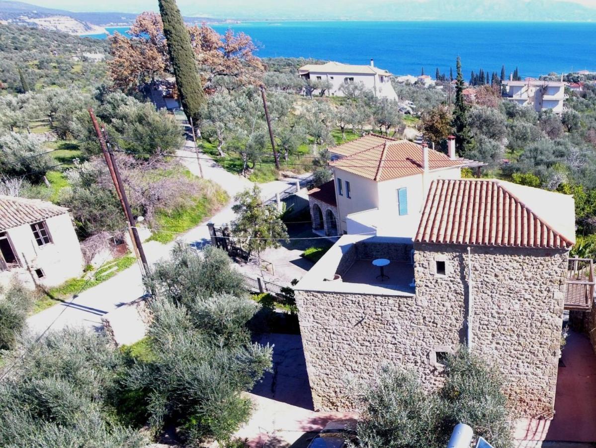Pyrgos 1869 Villa Gythio Bagian luar foto